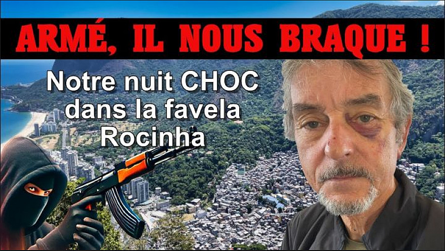 Acteurs-Locaux Les FUSOTISTES  166 au Bresil   -  Braqué dans une FAVELA á RIO !